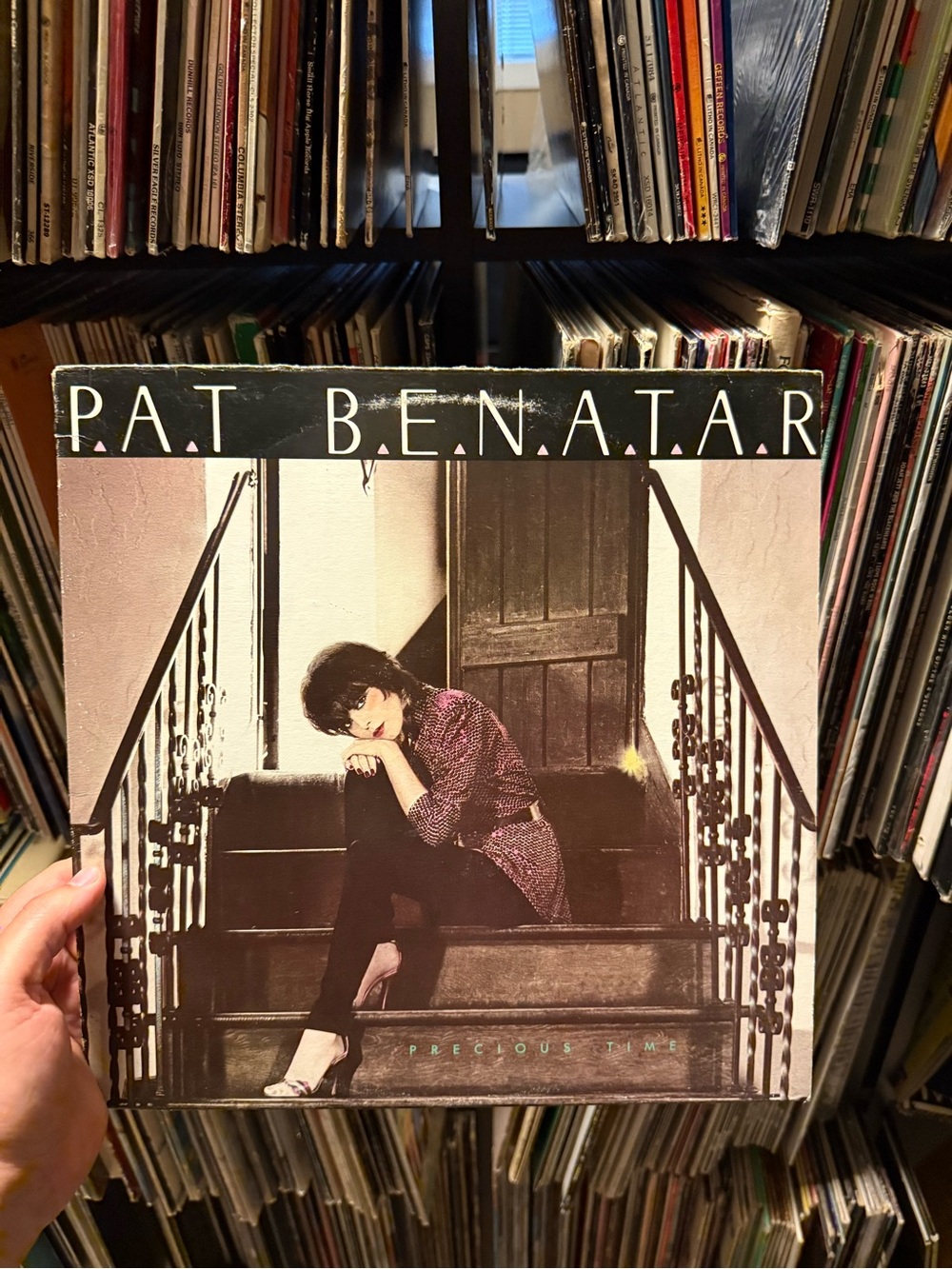 ⏺️ 3/$25 Pat Benetar Precious Time Vinyl Record